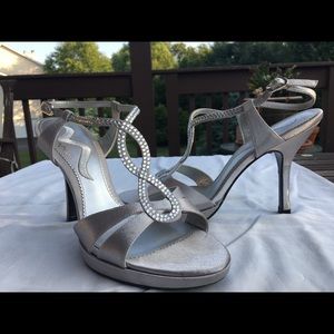 Silver heels
